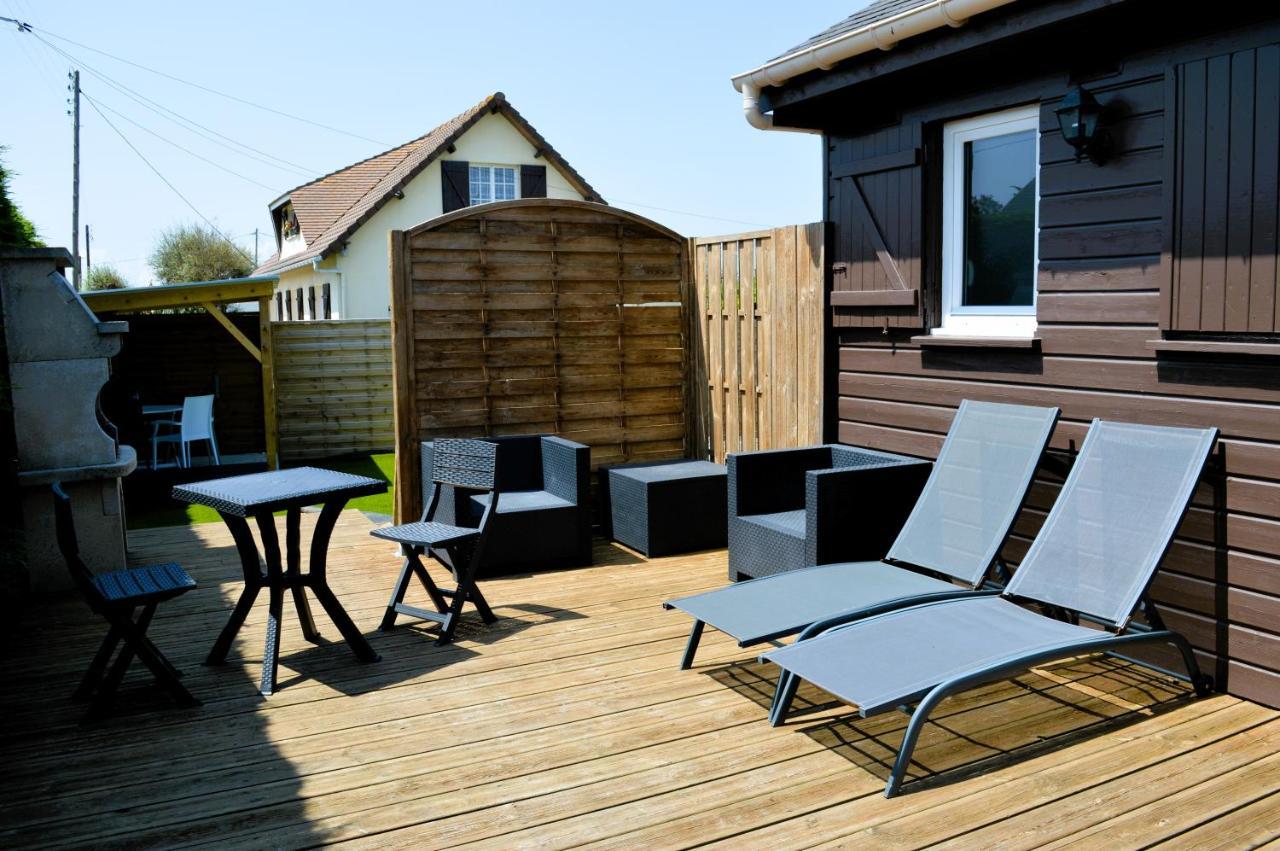 Le Chalet A Hub - Exterieur, Proche De La Plage Asnelles Luaran gambar